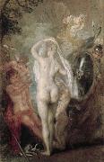 Jean-Antoine Watteau le jugement de paris France oil painting artist